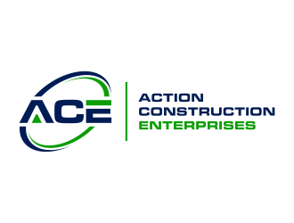 Action Construction Enterprises logo design by GassPoll