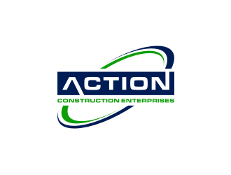 Action Construction Enterprises logo design by vostre