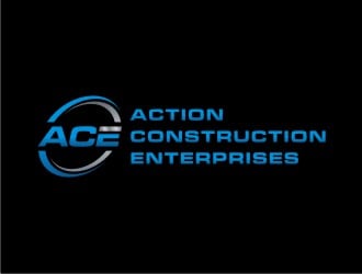 Action Construction Enterprises logo design by sabyan