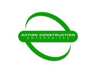 Action Construction Enterprises logo design by tukang ngopi