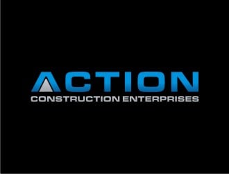 Action Construction Enterprises logo design by sabyan