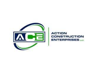 Action Construction Enterprises logo design by GassPoll