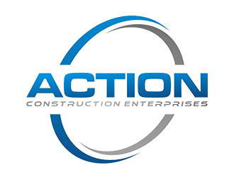 Action Construction Enterprises logo design by EkoBooM