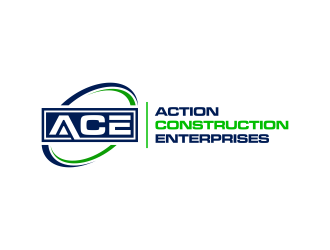 Action Construction Enterprises logo design by GassPoll