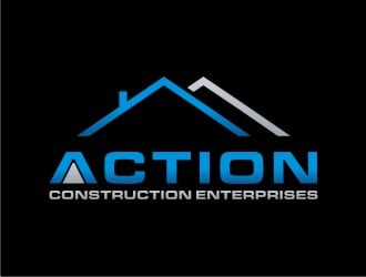 Action Construction Enterprises logo design by sabyan