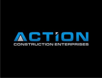 Action Construction Enterprises logo design by sabyan