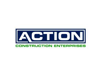 Action Construction Enterprises logo design by GemahRipah