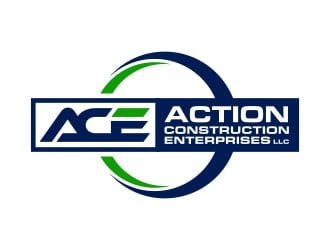 Action Construction Enterprises logo design by sarungan