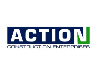 Action Construction Enterprises logo design by gateout