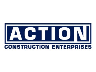 Action Construction Enterprises logo design by gateout