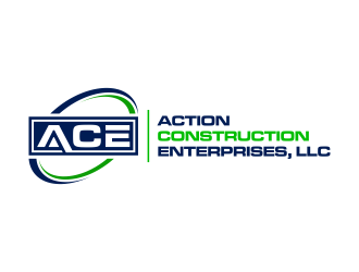 Action Construction Enterprises logo design by GassPoll