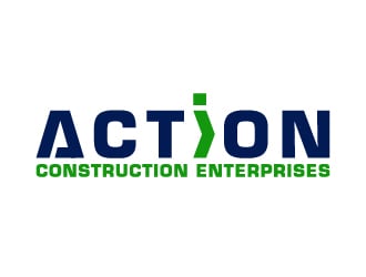 Action Construction Enterprises logo design by gateout