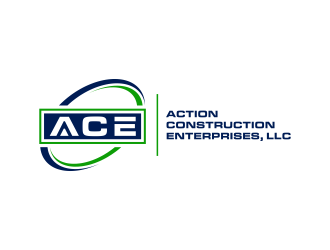 Action Construction Enterprises logo design by GassPoll