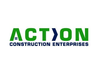 Action Construction Enterprises logo design by gateout