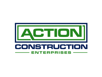 Action Construction Enterprises logo design by clayjensen