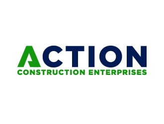 Action Construction Enterprises logo design by gateout