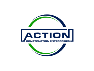 Action Construction Enterprises logo design by dodihanz