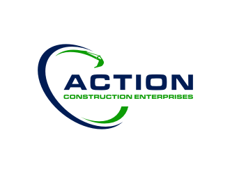 Action Construction Enterprises logo design by dodihanz