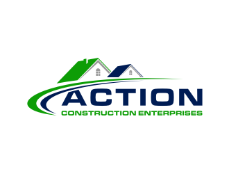 Action Construction Enterprises logo design by dodihanz