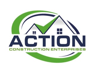 Action Construction Enterprises logo design by AamirKhan