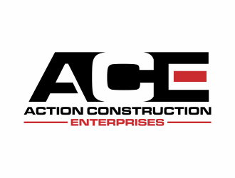 Action Construction Enterprises logo design by hidro