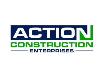 Action Construction Enterprises logo design by Franky.