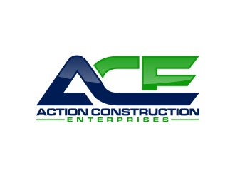 Action Construction Enterprises logo design by josephira