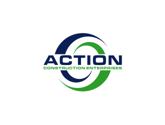 Action Construction Enterprises logo design by RatuCempaka