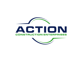 Action Construction Enterprises logo design by RatuCempaka