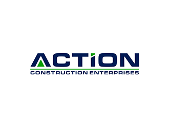 Action Construction Enterprises logo design by ndaru