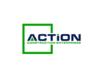 Action Construction Enterprises logo design by ndaru