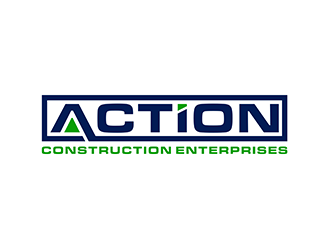 Action Construction Enterprises logo design by ndaru