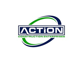 Action Construction Enterprises logo design by ndaru