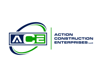 Action Construction Enterprises logo design by GassPoll