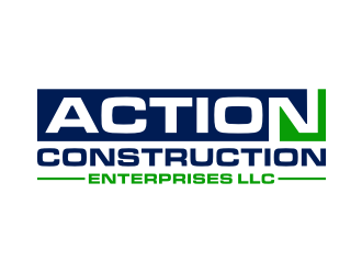 Action Construction Enterprises logo design by Franky.