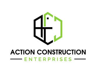 Action Construction Enterprises logo design by munna