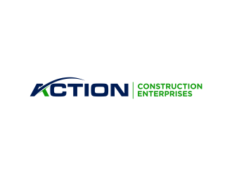 Action Construction Enterprises logo design by deddy