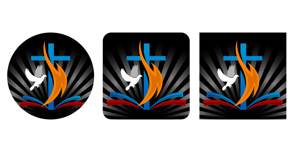 Church On Fire logo design by Gelotine