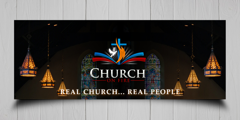 Church On Fire logo design by Niqnish