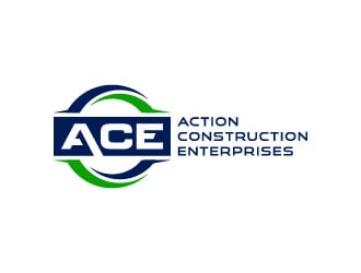 Action Construction Enterprises logo design by CreativeKiller