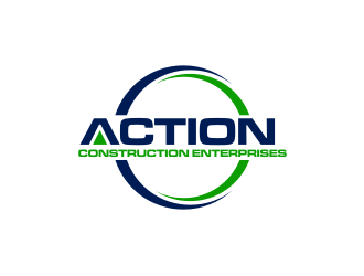 Action Construction Enterprises logo design by sodimejo