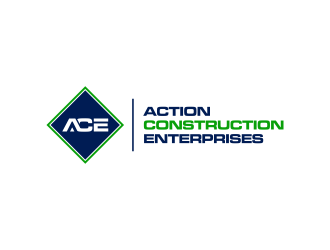 Action Construction Enterprises logo design by Lafayate