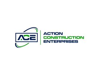 Action Construction Enterprises logo design by Lafayate