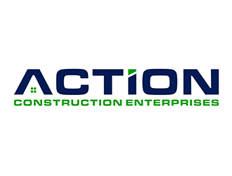 Action Construction Enterprises logo design by ndaru