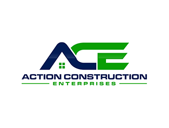 Action Construction Enterprises logo design by ndaru