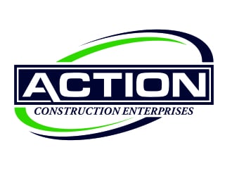 Action Construction Enterprises logo design by aura