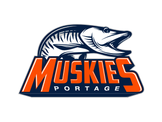 Portage Muskies logo design by GemahRipah