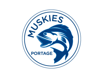 Portage Muskies logo design by pilKB