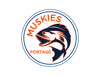 Portage Muskies logo design by pilKB