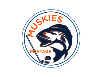 Portage Muskies logo design by pilKB